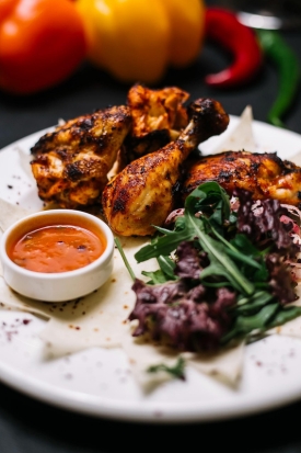 Vegan Falafel Hummus Wrap